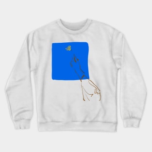 Flowers art for you Crewneck Sweatshirt